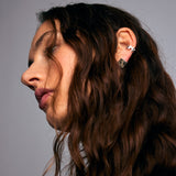 Mondrian Stud Earrings Dalmatian
