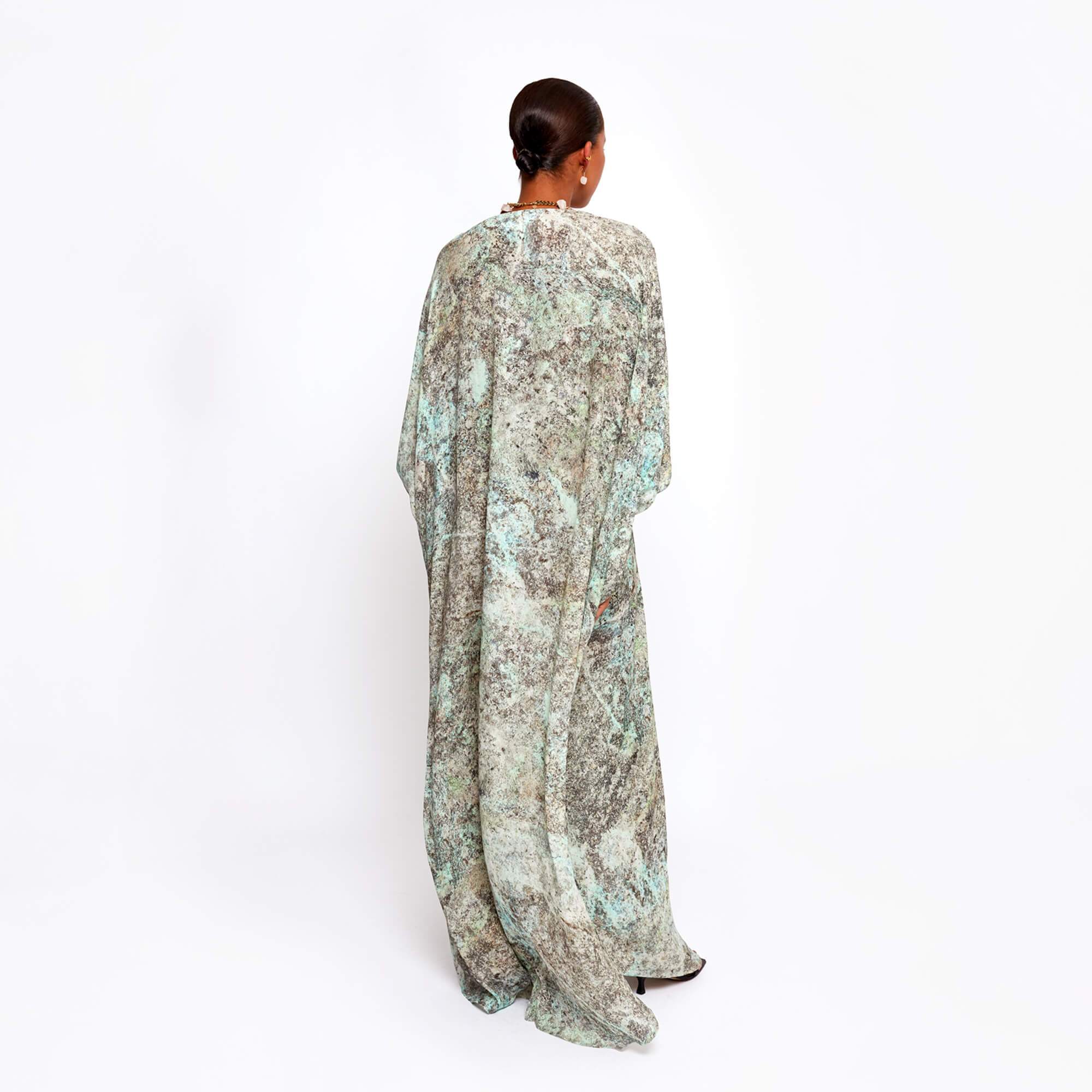 Dunaway Aqua Kaftan