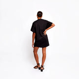 Joplin Black Short Kaftan