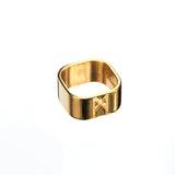 Signature Polished Gold Ring