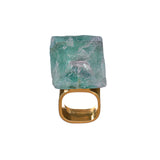 Roxx Green Fluorite Ring