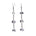Longing Clear Quartz Earrings