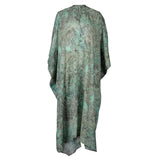 Florence Aqua Relaxed Kaftan