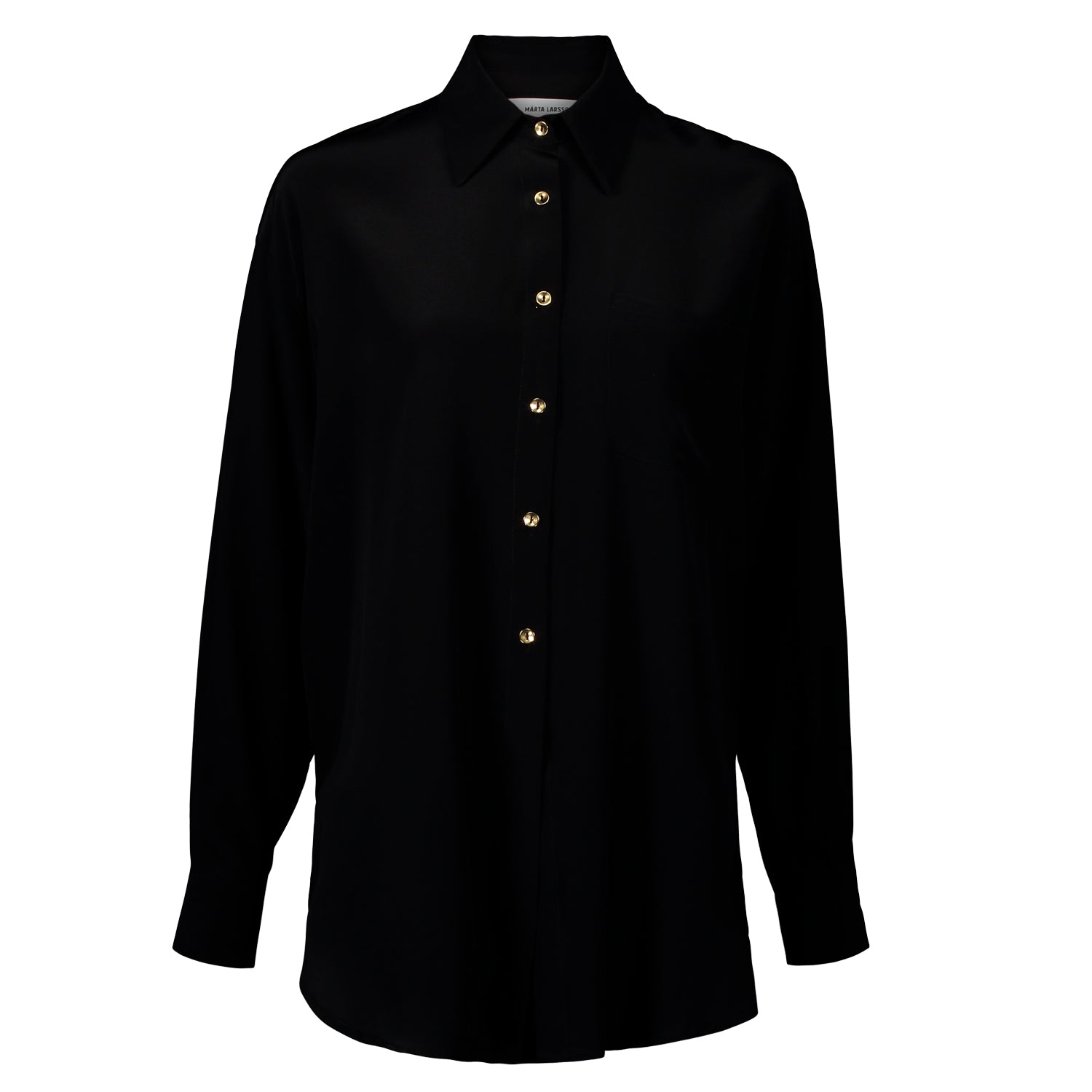 Winona Black Relaxed Shirt