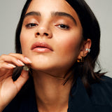 Signature Creole Polished Gold Earrings