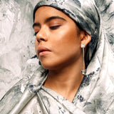 Baryte Square Silk Scarf