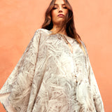 Florence Feathered Quartz Kaftan