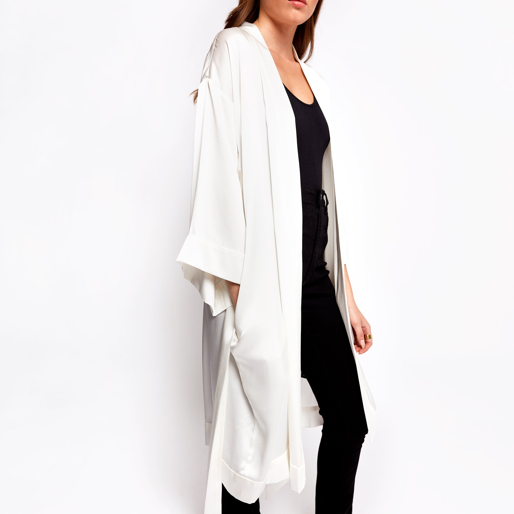 Rossellini White Kimono