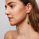 Keep Me Hanging Ruby Zoisite Earrings