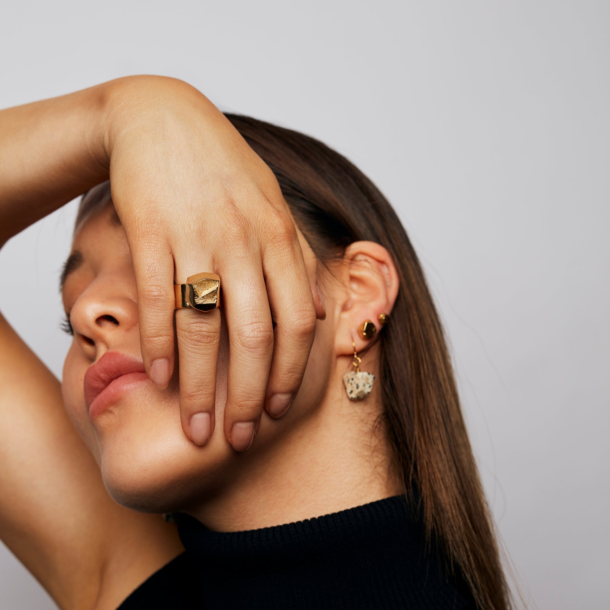 The Raw One Dalmatian Earrings