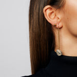 Keep Me Hanging Dalmatian Earrings