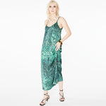 Pfeiffer Malachite Slip Dress