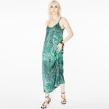 Pfeiffer Malachite Slip Dress