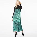 Pfeiffer Malachite Slip Dress