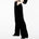 Jagger Black Velvet Wide Pants