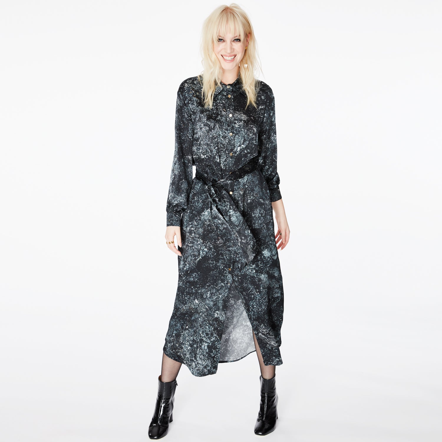 Harry Goethite Midi Shirt Dress