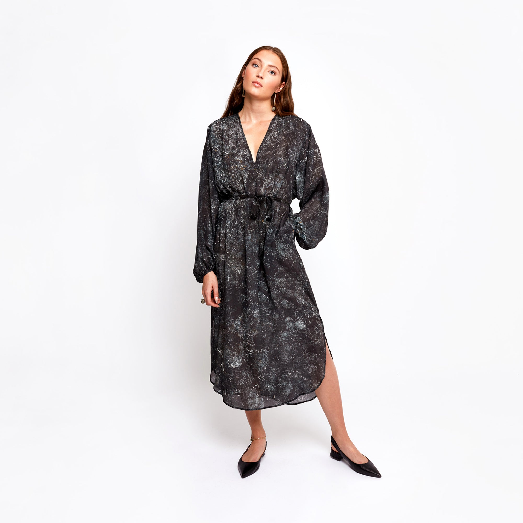 Del Rey Goethite Batwing Dress