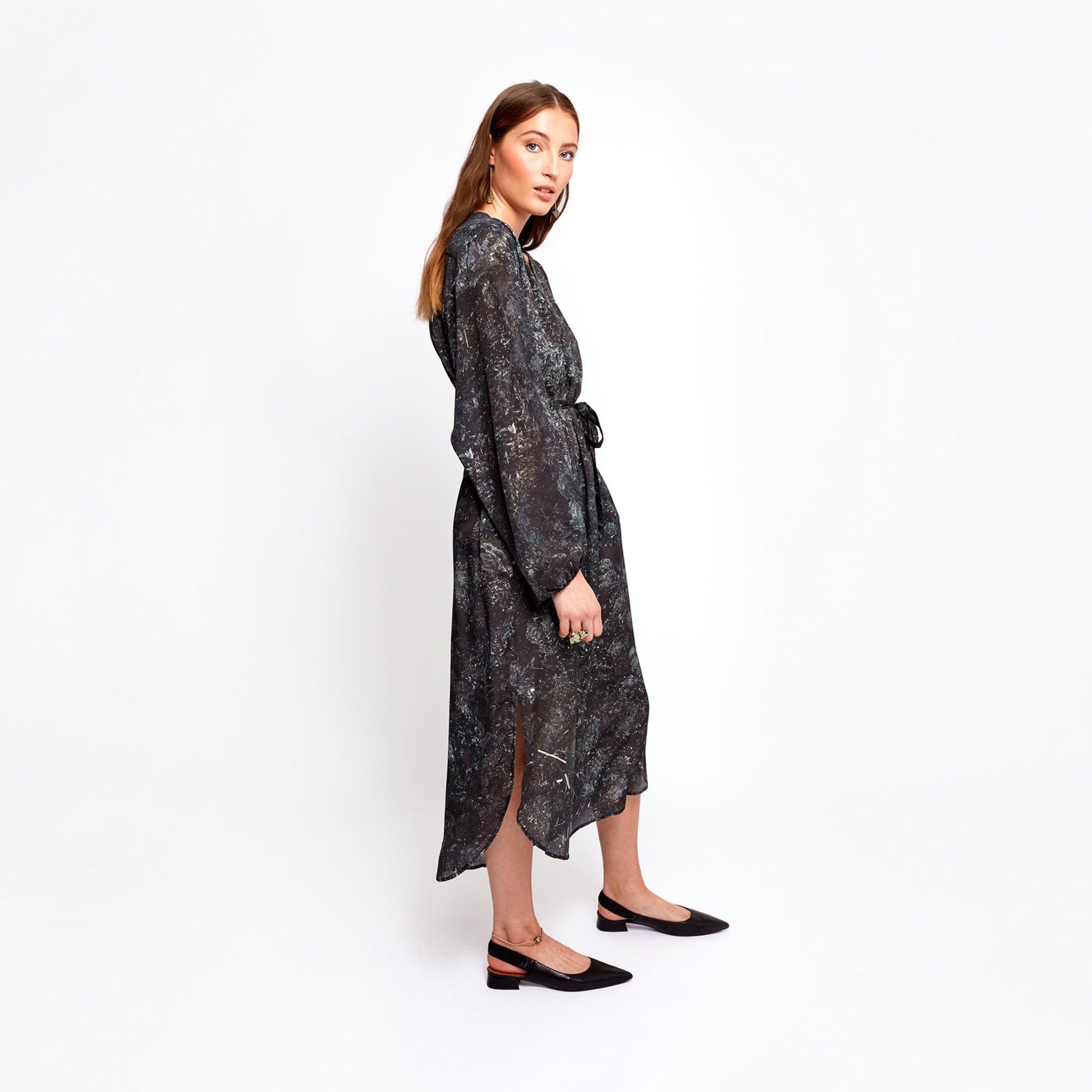Del Rey Goethite Batwing Dress