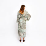 Del Rey Aqua Batwing Dress