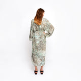 Del Rey Aqua Batwing Dress