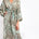 Del Rey Aqua Batwing Dress