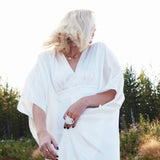 Dunaway White Kaftan