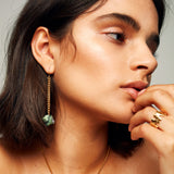 Keep Me Hanging Ruby Zoisite Earrings