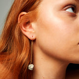 Keep Me Hanging Dalmatian Earrings