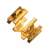 MMM Brushed Gold Vermeil Ear Cuff