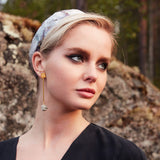 The “M” Convertible Pyrite Earrings