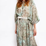Florence Aqua Kaftan
