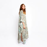 Florence Aqua Kaftan