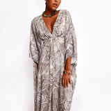 Dunaway Feathered Quartz Kaftan