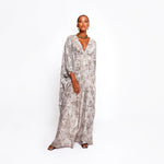 Dunaway Feathered Quartz Kaftan