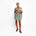 Joplin Aqua Short Kaftan