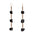 Longing Black Tourmaline Earrings