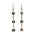 Longing Shiny Pyrite Earrings