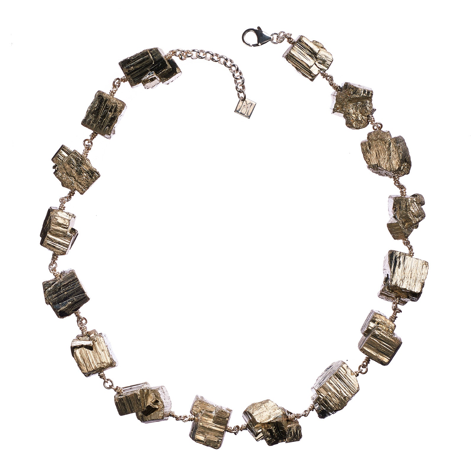 Not A Pearl Necklace Shiny Pyrite