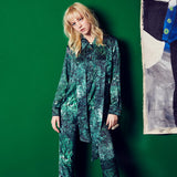 Smith Malachite Boyfriend Shirt