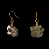 The Raw One Pyrite Earrings