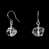 The Raw One Clear Quartz Earrings