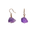 The Raw One Amethyst Earrings