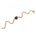 The Raw One Black Tourmaline Anklet