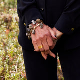 Wrist Collar Bracelet Pyrite