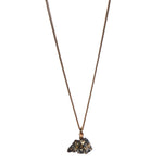 The Raw One Calcite Pyrite Necklace