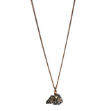 The Raw One Calcite Pyrite Necklace