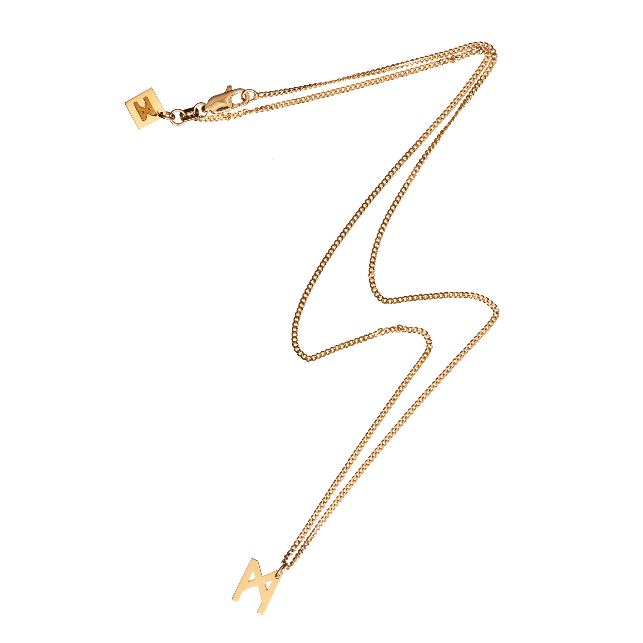 Signature Necklace Polished Gold Vermeil