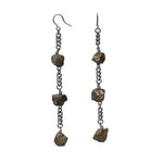 Longing Pyrite Earrings