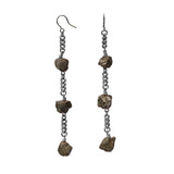 Longing Pyrite Earrings