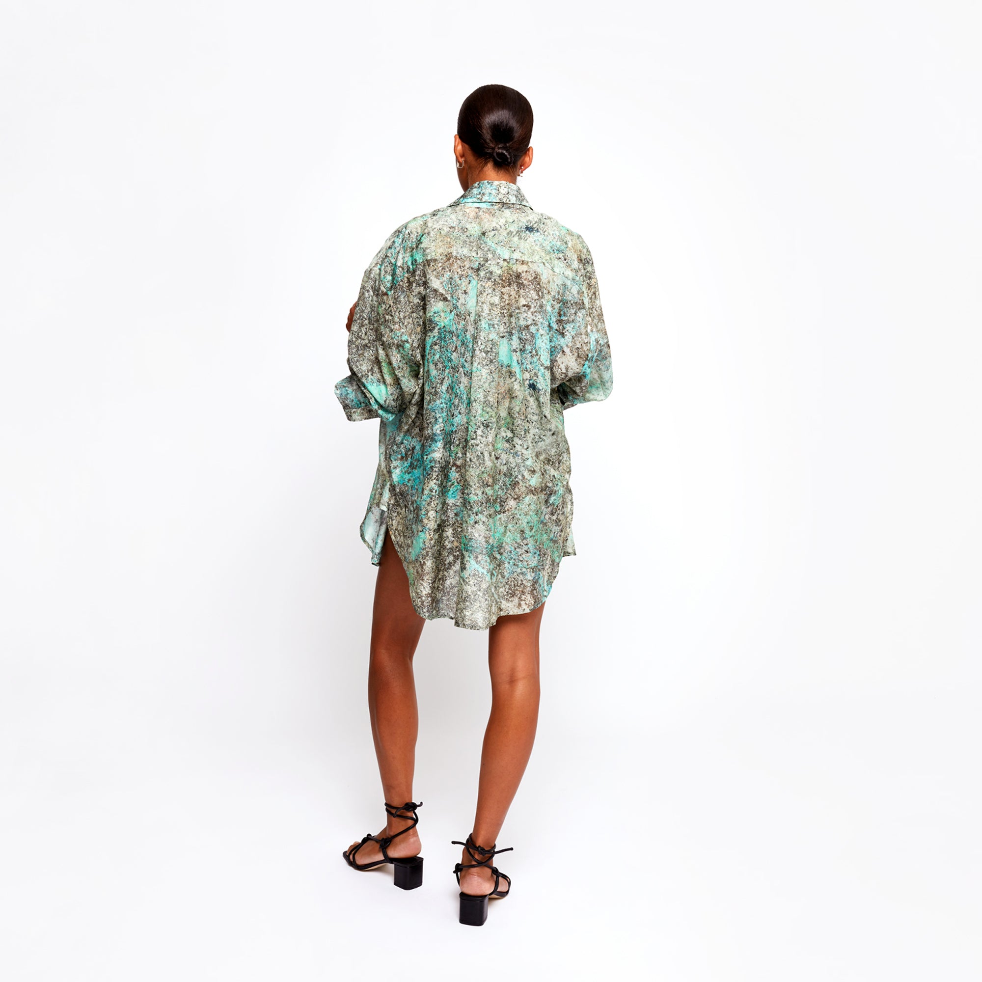 Winona Aqua Relaxed Shirt 